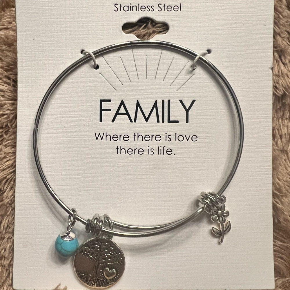 FAMILY stainless steel bracelet